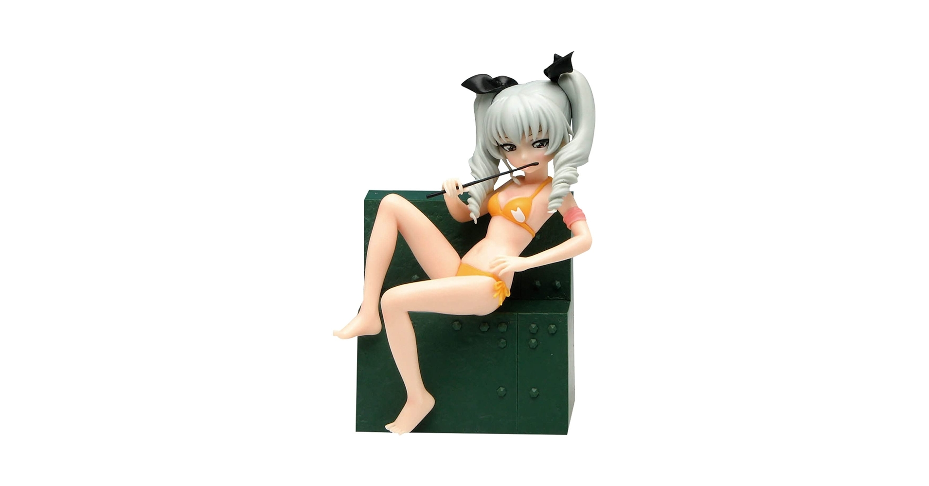 水着アンチョビ 1/7スケールフィギュア　ガールズ＆パンツァー Amazon.co.jp: コトブキヤ ガールズ&パンツァー 劇場版
